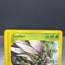 Pokemon TCG Card - Scyther Aquapolis 106/147 Non Holo LP - Image 3