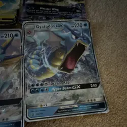 Pokemon TCG *JUMBO GX/V Lot 17x Holo Cards - Pikachu, Gyarados, Vaporeon, Raichu - Image 2