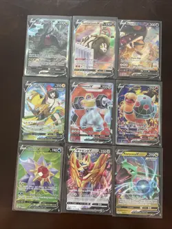 Pokemon V Lot Of 9 Cards Alt Art - Trainer Gallery - FullArt Near mint Rayquaza - Image 1