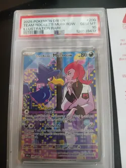 Team Rocket's Murkrow AR 200 Glory of the Rocket Gang pokemon card Japanese - Image 1