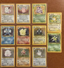 Vintage Holo Rare Pokemon Card Lot WOTC 1999/2000 - Base Set 2 - NM-HP - Image 1