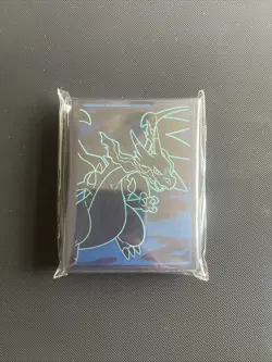 Charizard Card Sleeves - Sealed Pack from Mega Evolution Phantasmal Flames ETB - Image 1