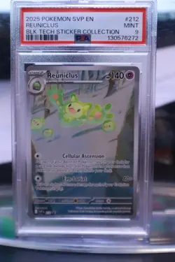 Reuniclus 212 Sv: Scarlet & Violet Promo Cards Holo PSA 9 - Image 1