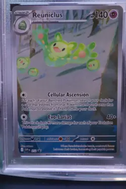 Reuniclus 212 Sv: Scarlet & Violet Promo Cards Holo PSA 9 - Image 2
