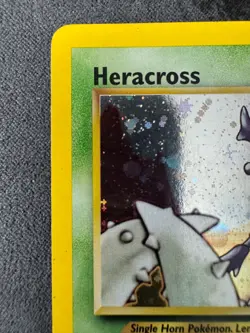 Heracross Holo 6/111 Neo Genesis Rare WOTC Pokemon Card 2000 Unlimited Vintage - Image 5