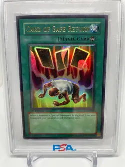 2003 YU-GI-OH LON 1ST EDITION CARD OF SAFE RETURN PSA 10 LABYRINTH OF NIGHTMARE - Image 2