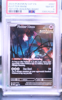 Flutter Mane 097 Sv: Scarlet & Violet Promo Cards Holo PSA 8 - Image 1