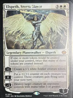 1x Elspeth, Storm Slayer - Tarkir: Dragonstorm - NM - MTG - Image 1