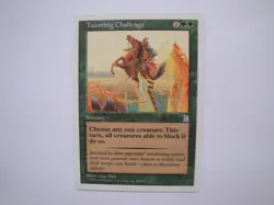 Taunting Challenge - NM - Portal Three Kingdoms - MTG Magic the Gathering P3K - Image 1