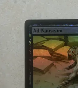 Slightly Played, English - 1 x MTG Ad Nauseam - Foil Shards of Alara - Image 3