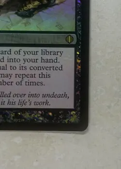 Slightly Played, English - 1 x MTG Ad Nauseam - Foil Shards of Alara - Image 5