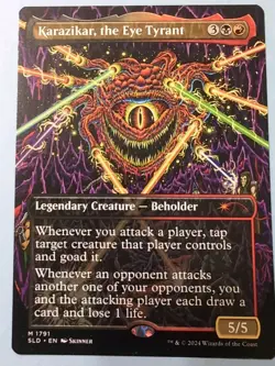 Karazikar, the Eye Tyrant Commander: Adventures in the Forgotten Realms MTG - Image 1