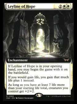 Leyline of Hope (borderless) Duskmourn Mythic Relics - Image 1