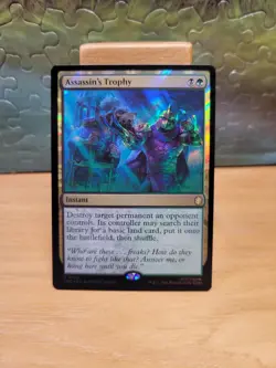 MTG Teenage Mutant Ninja Turtles Assassin's Trophy Surge Foil R 0055 - Image 1