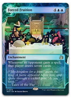 Forced Fruition #18 (Foil) (NM) Wilds of Eldraine WOT Magic MTG - Image 1