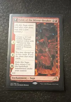Fable of the Mirror-Breaker (Extended Art) Kamigawa: Neon Dynasty Regular - Image 1