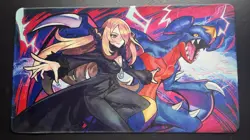 Mana Moon Pokemon TCG Standard Playmat Cynthia & Garchomp Multicolor - Image 1