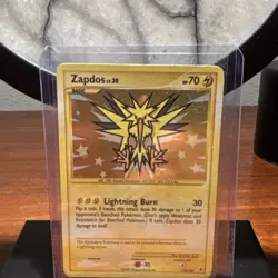 Pokemon Zapdos 150/147 Supreme Victors Secret Rare Holo 70 HP 2009 - Image 1