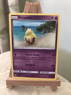Pokemon Trading Card Game Drowzee Sun And Moon Common Set 59/149 - Image 1