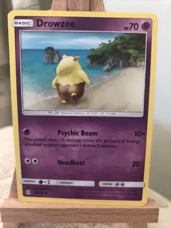 Pokemon Trading Card Game Drowzee Sun And Moon Common Set 59/149 - Image 2