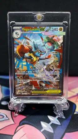 Mega Lucario EX 179/132 | Megaevoluciones| En Espanol | Pokemon - Image 1