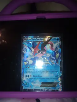 Ash-Greninja EX Pokemon Trading Card Holo Rare 170 HP - Image 1