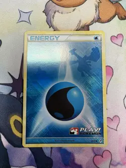 2011 POKEMON CALL OF LEGENDS LUGIA WATER ENERGY 90/95 PLAY! STAMPED HOLO NM A - Image 1