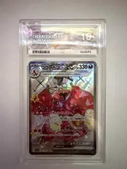 Charizard ex Shiny Treasure ex 331/190 Secret Rare Ace Grade 10 Japanese Pokemon - Image 3