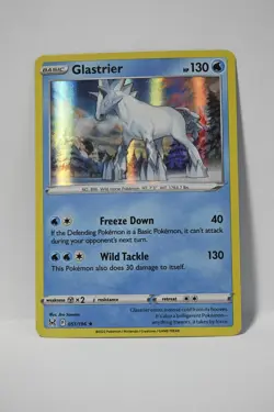 Glastrier 051/196 Holo Rare Lost Origin Pokemon Holo NM - Image 1