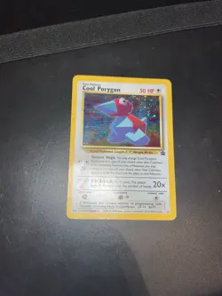 Pokemon Cool Porygon 15/53 WOTC Promo Holo Moderately Played - Image 2