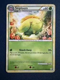 Pokemon TCG Skiploom Heartgold & Soulsilver 51/123 Regular Uncommon - Image 1