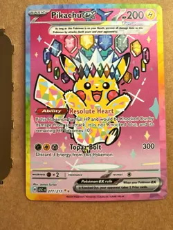 Pokemon Pikachu EX SIR 277/217 Ascended Heroes English - mint! NO RESERVE!!!! - Image 1