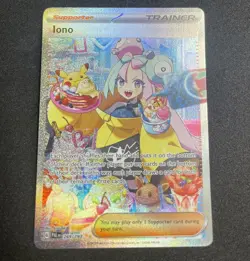 Iono #269/193 Pokemon 2023 Paldea Evolved NM Special Art Rare - Image 1