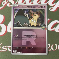 Team Rocket's Mimikyu 097/217 - ME: Ascended Heroes - Pokemon Reverse Holo NM - Image 1