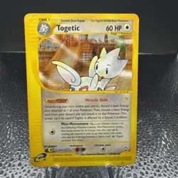 Pokemon Togetic Non Holo Rare 39/147 Pokemon Aquapolis Vintage E-Reader - Image 1