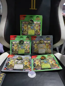 Pokemon Ascended Heroes 2 Pack Blister Erika’s Tangela & Larry' Staraptor X5 New - Image 1