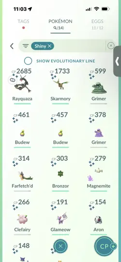 Pokemon Go (Stage 40 ) Shiny Legendary Rayquaza ( 14 Shinys) - Image 4