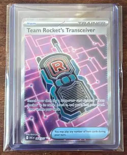 2025 Pokemon Mega Dream JP Team Rocket's Transceiver #217/193 Reverse Holo - Image 1