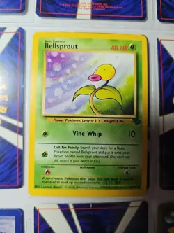 1999 Pokemon Jungle Bellsprout #49/64 CGC 8.5 - Image 2