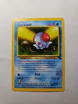 1999 Pokemon TCG Tentacool 56/62 English - Image 1