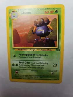 Gloom 37/64 1st Edition Regular Non Holo WoTC Pokemon Jungle Vintage English MP - Image 3