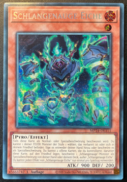 Yu-Gi-Oh! MP24-DE111 Schlangenauge Eiche 1. AUFLAGE SECRET RARE - Image 1