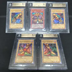 2002 LOB - Exodia The Forbidden One - BGS 10 + BGS 9.5 Set - Yu-Gi-Oh - Image 1