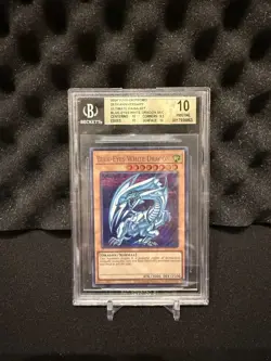 Blue-Eyes White Dragon Secret Rare 25th Anniversary Ultimate Kaiba Set BGS 10 En - Image 1