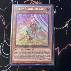 Berry Magician Girl Secret Rare MVP1-ENS14 Yu-Gi-Oh! NM - Image 1