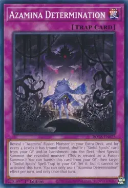 Yugioh! Azamina Determination ROTA-EN073 Rage of the Abyss - Image 1
