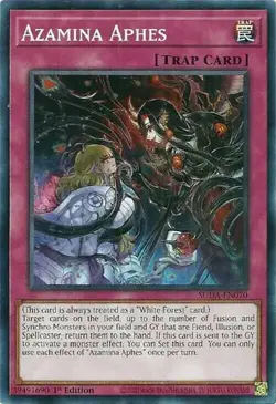 Yugioh! Azamina Aphes SUDA-EN0070 Supreme Darkness - Image 1