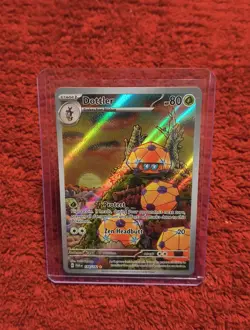 Pokemon TCG Dottler Paradox Rift Illustration Scarlet & Violet Card 184/182 - Image 1
