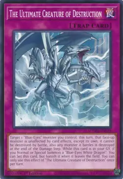 Yugioh! The Ultimate Creature of Destruction x3 SDWD-EN029 Structure Deck - Image 1