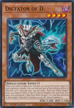 Yugioh! Dictator of D. x3 SDWD-EN015 Structure Deck - Image 1